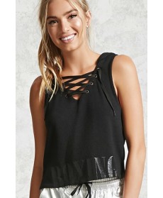 Forever 21  Active Boxing Graphic Top