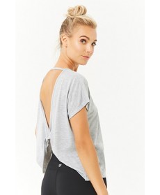 Forever 21  Active Twisted Back Cutout Top