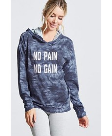 Forever 21 Active No Pain No Gain Hoodie