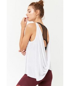 Forever 21 Active Draped-Back Tank Top