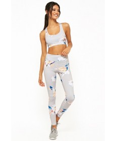 Forever 21  Active Tropical Floral Print Leggings