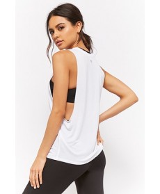Forever 21  Active Raw-Cut Muscle Tee