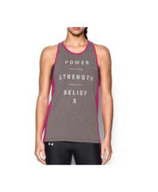 Under Armour Women's  Power In Pink Inset Tank