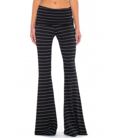 Saint Grace French Jersey Striped Ashby Flare Pant