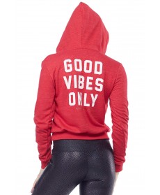 Spiritual Gangster Good Vibes Only Pullover Hoodie