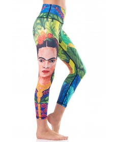 Yoga Democracy Frida Cropped Legging