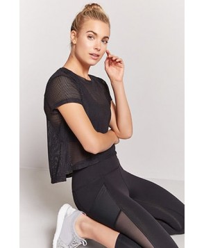 Forever 21 Active Mesh Top