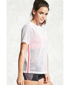 Forever 21 Active Sheer Mesh Top