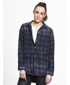 Carbon38 Oversized Shirt Distressed