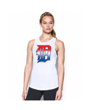 Under Armour Women's Detroit Tigers 4th of July Cutout Tank