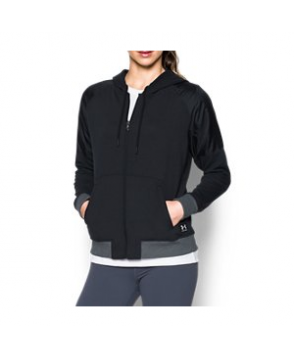 Under Armour Women's  Favorite French Terry Warm Up Hoodie