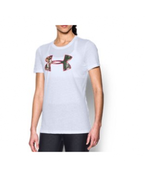 Under Armour Women's  Charged Cotton Camo Logo T-Shirt