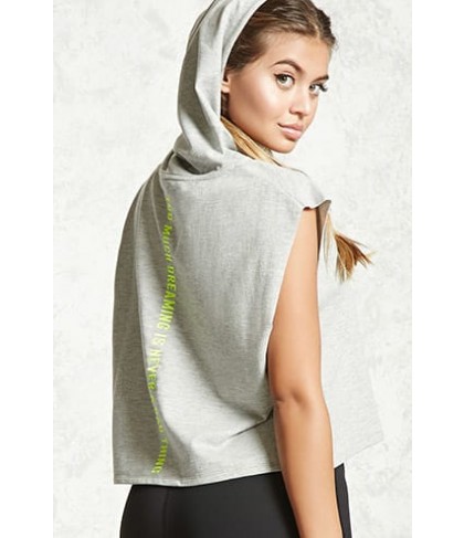 Forever 21 French Terry Graphic Hoodie