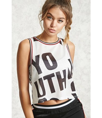 Forever 21 Active Youth Graphic Top