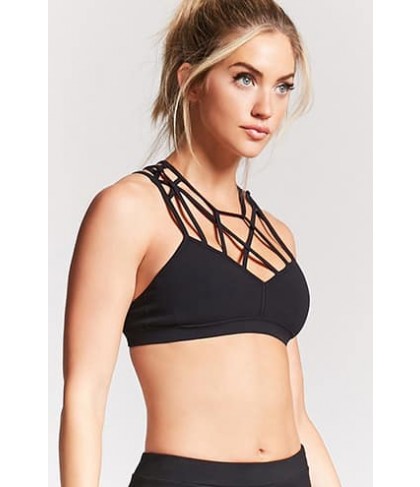 Forever 21 Low Impact - Caged Sports Bra
