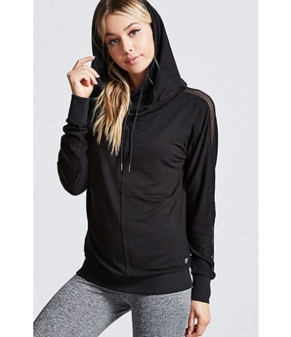 Forever 21 Active Hooded Pullover