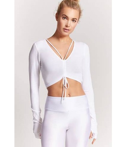 Forever 21 Active Ruched Top