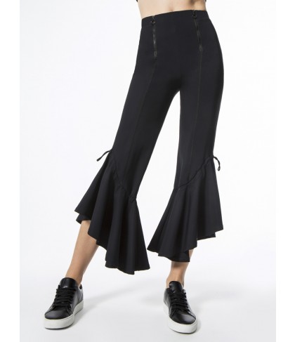 Carbon38 Crop Gathered Flare Pant