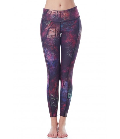 Hottie Yoga Wear Reversible Enchanted Forest Quench Legging