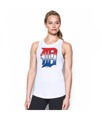 Under Armour Women's Detroit Tigers 4th of July Cutout Tank