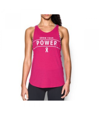 Under Armour Women's  Power In Pink Your Power Strappy Tank