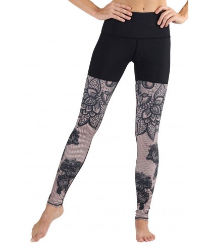 Yoga Democracy Lace in Place Urban Active Legging